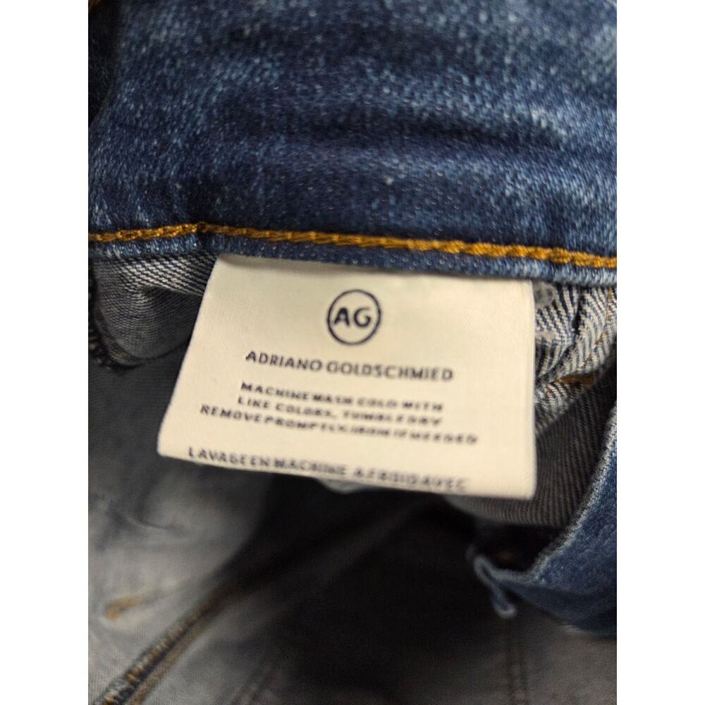 AG Adriano Goldschmied Yuko High Waist Safari Tapered Leg Jeans 23 - Picture 6 of 8